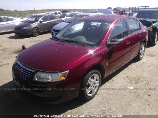 1G8AJ55F26Z176347 - 2006 SATURN ION LEVEL 2 栗色 照片 2