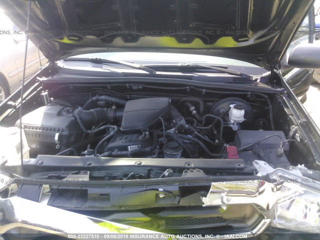 5TFUX4EN8DX018137 - 2013 TOYOTA TACOMA ACCESS CAB Grün Foto 10