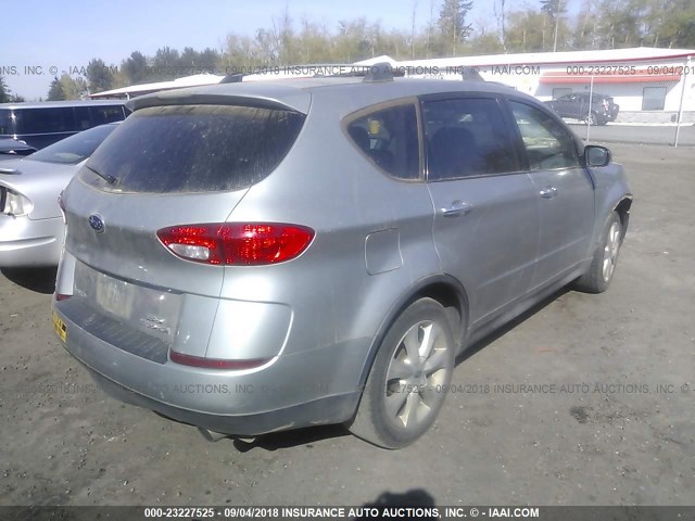 4S4WX82C664419947 - 2006 SUBARU B9 TRIBECA 3.0 H6/3.0 H6 LIMITED GRAY photo 4