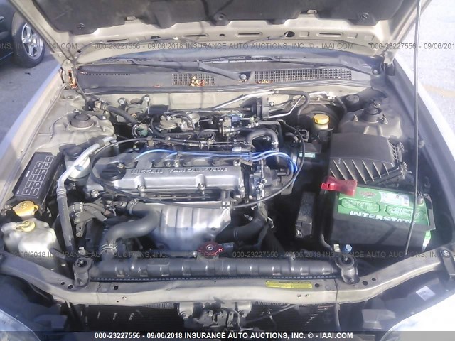 1N4DL01D71C131345 - 2001 NISSAN ALTIMA XE/GXE/SE TAN photo 10