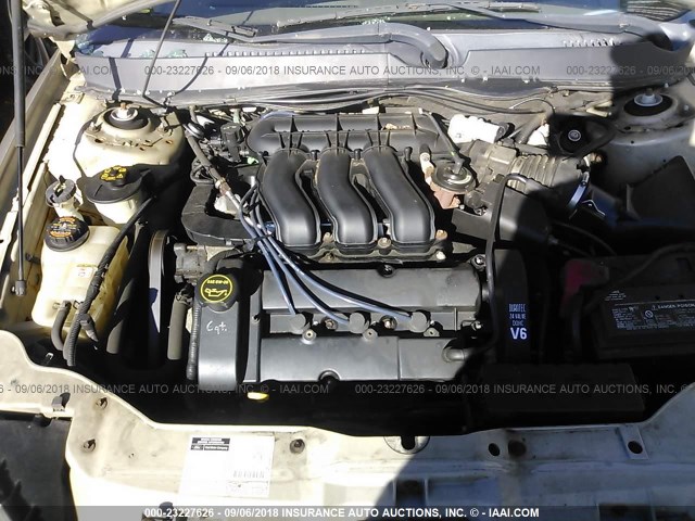 1FAFP55S21G118109 - 2001 FORD TAURUS SES TAN photo 10