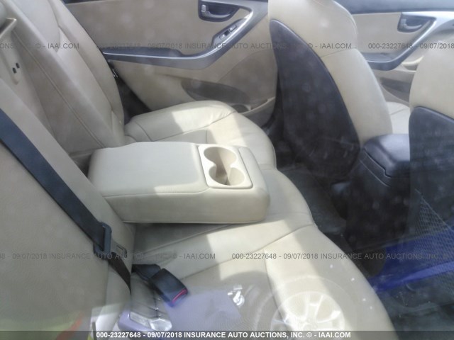 5NPDH4AE2CH132678 - 2012 HYUNDAI ELANTRA GLS/LIMITED TAN photo 8