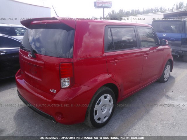 JTLZE4FE8DJ046991 - 2013 TOYOTA SCION XB Rot Foto 4