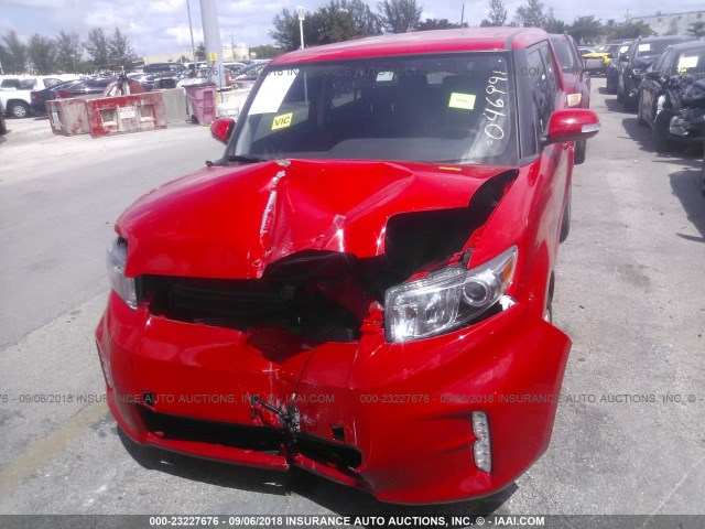 JTLZE4FE8DJ046991 - 2013 TOYOTA SCION XB Rot Foto 6