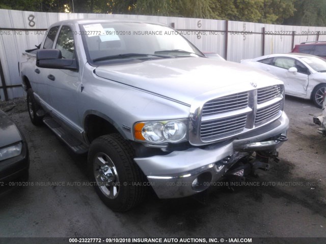 3D7KS28D95G733372 - 2005 DODGE RAM 2500 ST/SLT SILVER photo 1