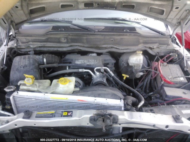 3D7KS28D95G733372 - 2005 DODGE RAM 2500 ST/SLT 银色 照片 10