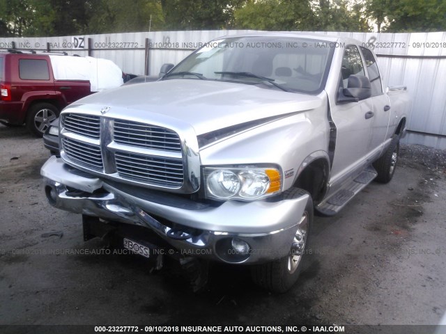 3D7KS28D95G733372 - 2005 DODGE RAM 2500 ST/SLT 银色 照片 2