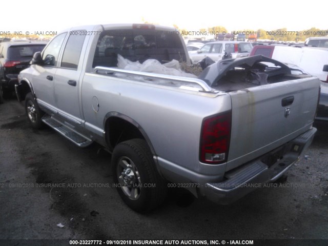3D7KS28D95G733372 - 2005 DODGE RAM 2500 ST/SLT 银色 照片 3