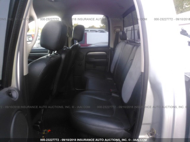 3D7KS28D95G733372 - 2005 DODGE RAM 2500 ST/SLT 银色 照片 8
