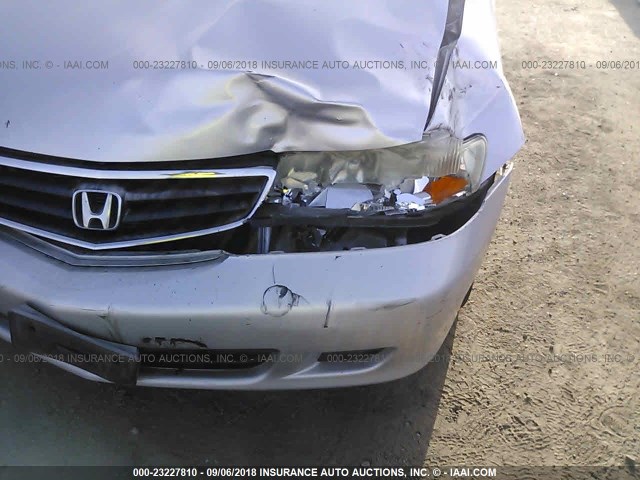 5FNRL18913B002868 - 2003 HONDA ODYSSEY EXL GRAY photo 6