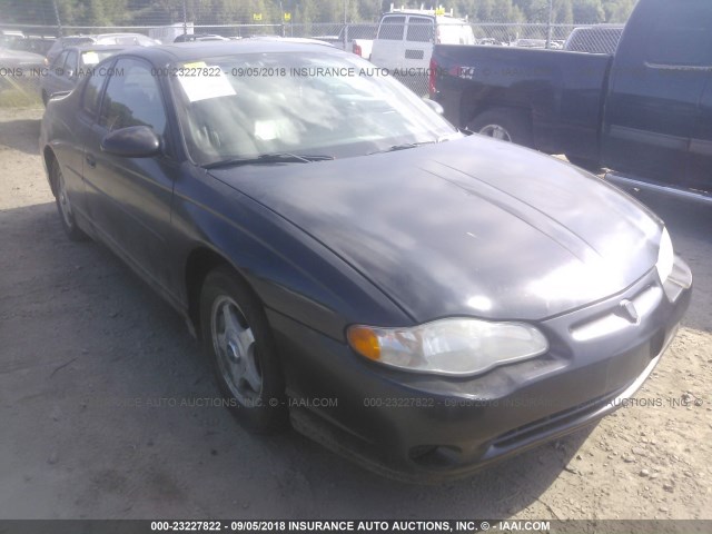 2G1WX12K149215286 - 2004 CHEVROLET MONTE CARLO SS შავი ფოტო 6