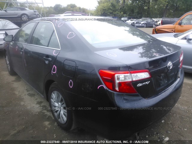 4T1BF1FK1CU097353 - 2012 TOYOTA CAMRY SE/LE/XLE 黑色 照片 3