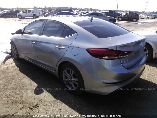 5NPD84LF2HH077792 - 2017 HYUNDAI ELANTRA SE/VALUE/LIMITED GRAY photo 3