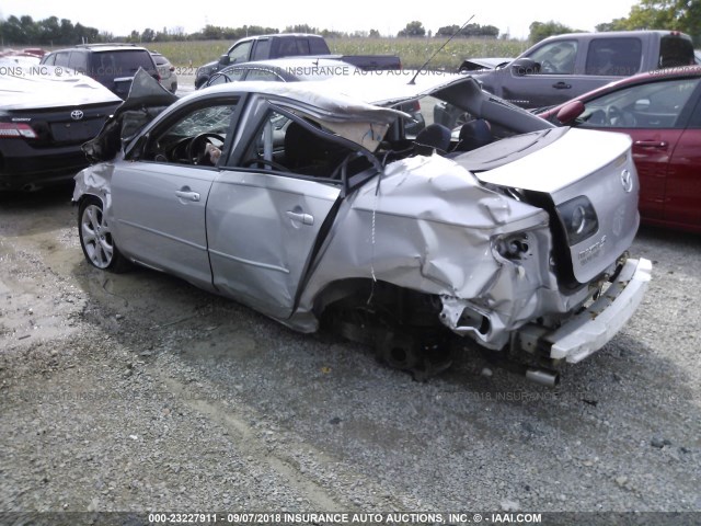 JM1BK32F991217463 - 2009 MAZDA 3 I SILVER photo 3