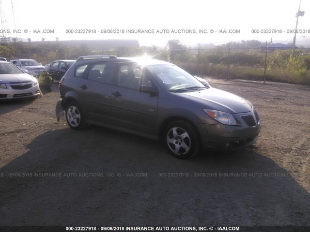 5Y2SL658X7Z415530 - 2007 PONTIAC VIBE GRAY photo 1