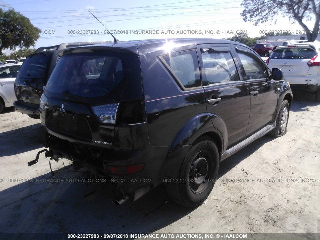 JA4LS21W39Z005492 - 2009 MITSUBISHI OUTLANDER ES Qara foto 4