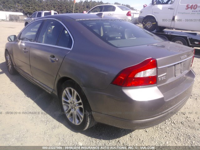 YV1AS982071024192 - 2007 VOLVO S80 3.2 GRAY photo 3