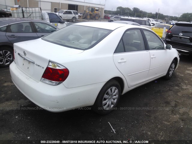 4T1BE32K66U734763 - 2006 TOYOTA CAMRY LE/XLE/SE 白色 照片 4