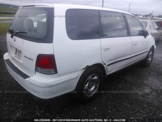 JHMRA3841WC005713 - 1998 HONDA ODYSSEY LX/EX WHITE photo 4