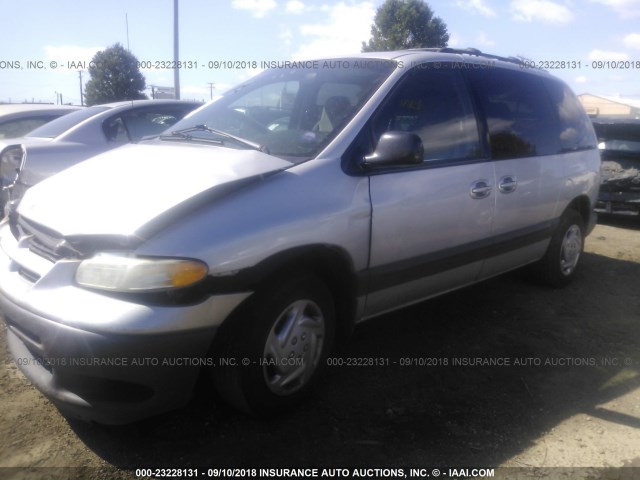 1B4GP45G7YB536688 - 2000 DODGE CARAVAN SE/SPORT SILVER photo 2