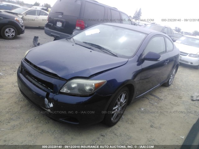 JTKDE167670188555 - 2007 TOYOTA SCION TC 蓝色 照片 2