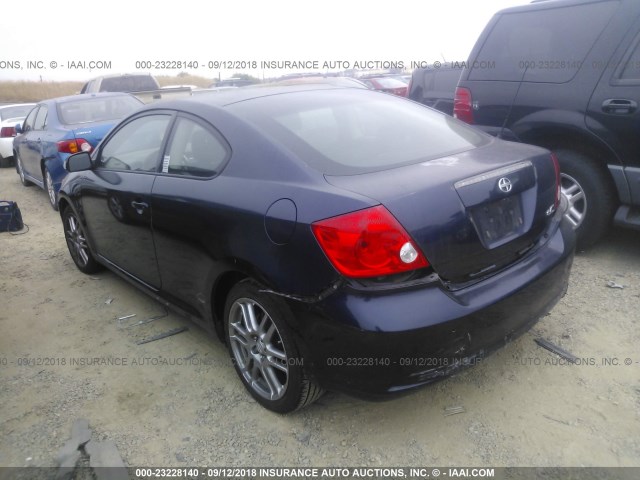 JTKDE167670188555 - 2007 TOYOTA SCION TC 蓝色 照片 3