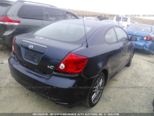 JTKDE167670188555 - 2007 TOYOTA SCION TC 蓝色 照片 4