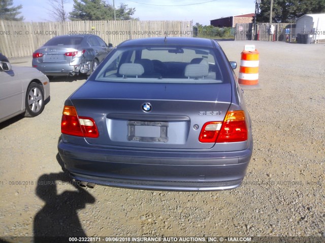 WBAAM3346YCA94548 - 2000 BMW 323 I Light Blue photo 6