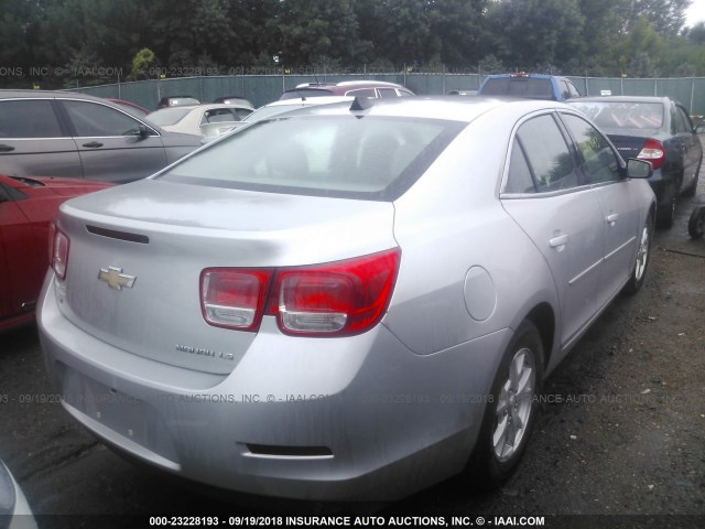 1G11A5SL4EF215304 - 2014 CHEVROLET MALIBU LS 银色 照片 4