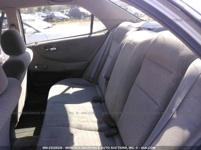 1HGCF86692A112302 - 2002 HONDA ACCORD VALUE SILVER photo 8