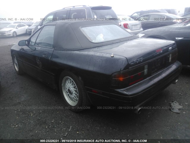 JM1FC3523M0906078 - 1991 MAZDA RX7 BLACK photo 3