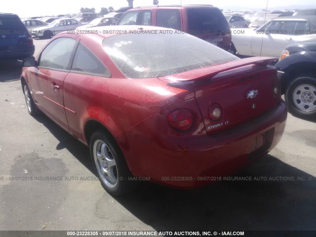 1G1AL15FX77402388 - 2007 CHEVROLET COBALT LT RED photo 3