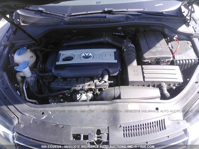 WVWBW8AH5DV004015 - 2013 VOLKSWAGEN EOS KOMFORT/SPORT 棕色 照片 10