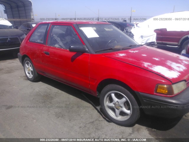 JM1BG2329L0187322 - 1990 MAZDA 323 SE RED photo 6