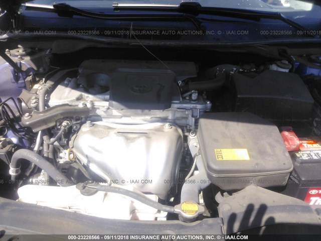 4T1BF1FK8FU918033 - 2015 TOYOTA CAMRY LE/XLE/SE/XSE 紫色 照片 10