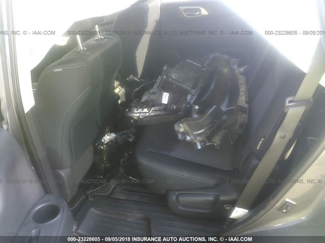 5N1DR2MM3JC658343 - 2018 NISSAN PATHFINDER S/SV/SL/PLATINUM GRAY photo 8