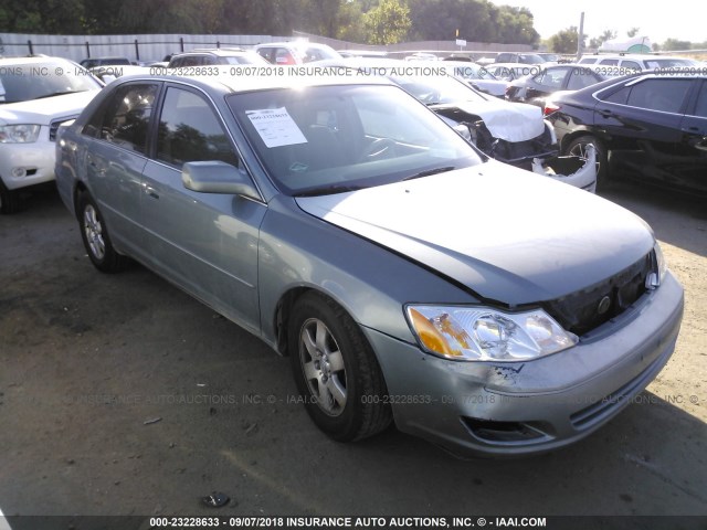 4T1BF28B3YU058659 - 2000 TOYOTA AVALON XL/XLS GRAY photo 1