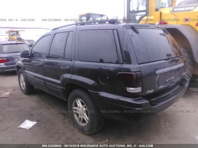1J4GX48S04C393892 - 2004 JEEP GRAND CHEROKEE LAREDO/COLUMBIA/FREEDOM 黑色 照片 3