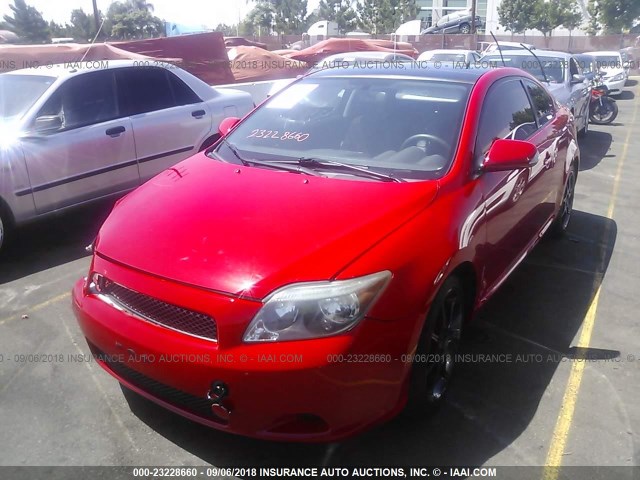 JTKDE167150052170 - 2005 TOYOTA SCION TC 红色 照片 2