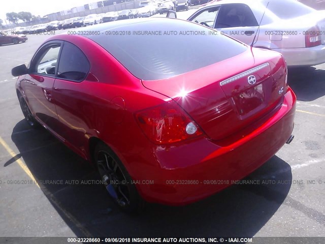 JTKDE167150052170 - 2005 TOYOTA SCION TC 红色 照片 3