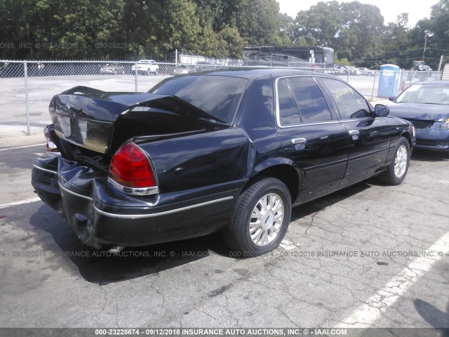 2FAFP74W43X152811 - 2003 FORD CROWN VICTORIA LX BLACK photo 4