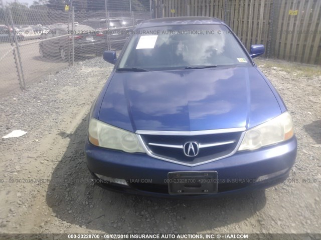 19UUA56883A031070 - 2003 ACURA 3.2TL TYPE-S BLUE photo 6