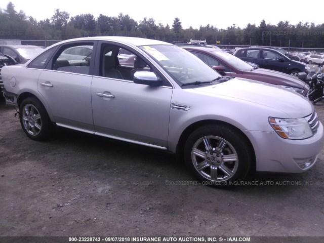 1FAHP28W58G135647 - 2008 FORD TAURUS LIMITED SILVER photo 1