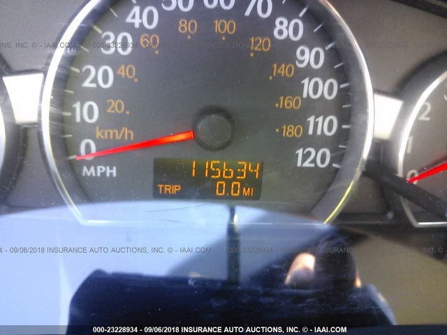 1G8AJ55FX7Z161158 - 2007 SATURN ION LEVEL 2 RED photo 7