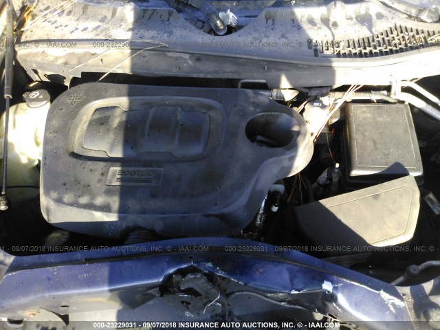 3GNDA13D87S613660 - 2007 CHEVROLET HHR LS Dark Blue photo 10