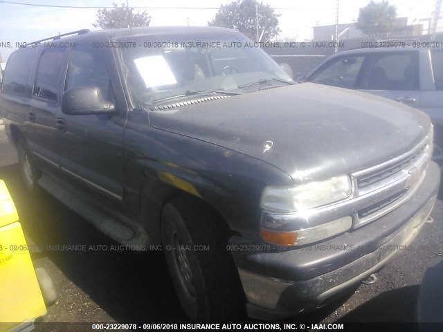 3GNFK16TX3G118074 - 2003 CHEVROLET SUBURBAN K1500 GRAY photo 1