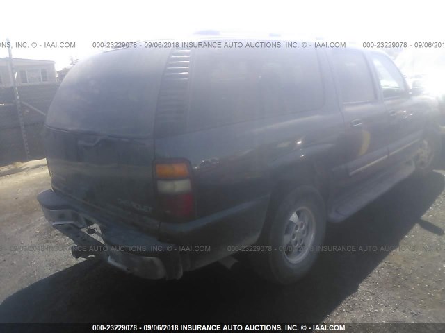 3GNFK16TX3G118074 - 2003 CHEVROLET SUBURBAN K1500 GRAY photo 4