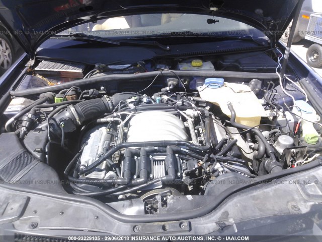 WVWWH63B52E150100 - 2002 VOLKSWAGEN PASSAT GLX BLUE photo 10