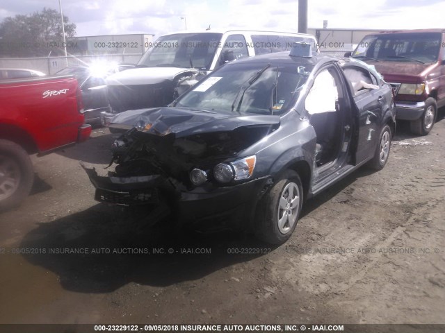 1G1JA5SH9G4128752 - 2016 CHEVROLET SONIC LS 灰色 照片 6