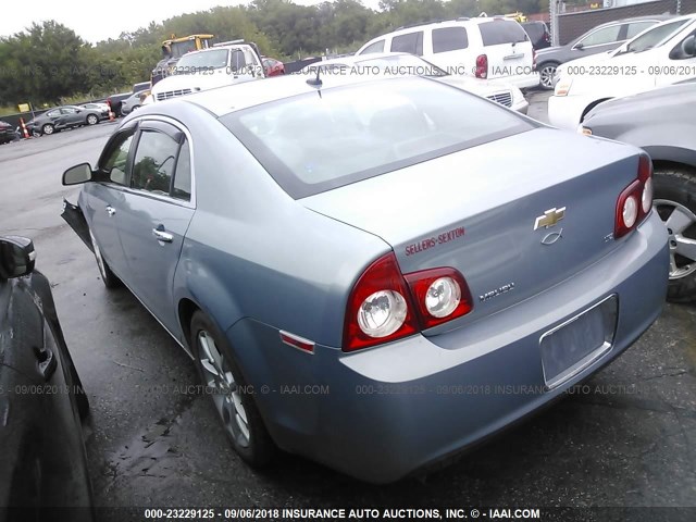 1G1ZK57B594183349 - 2009 CHEVROLET MALIBU LTZ 蓝色 照片 3